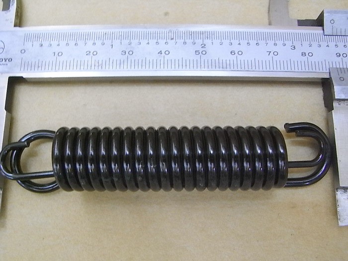 Пружина боковой подножки сдвоенная SYM VS 150