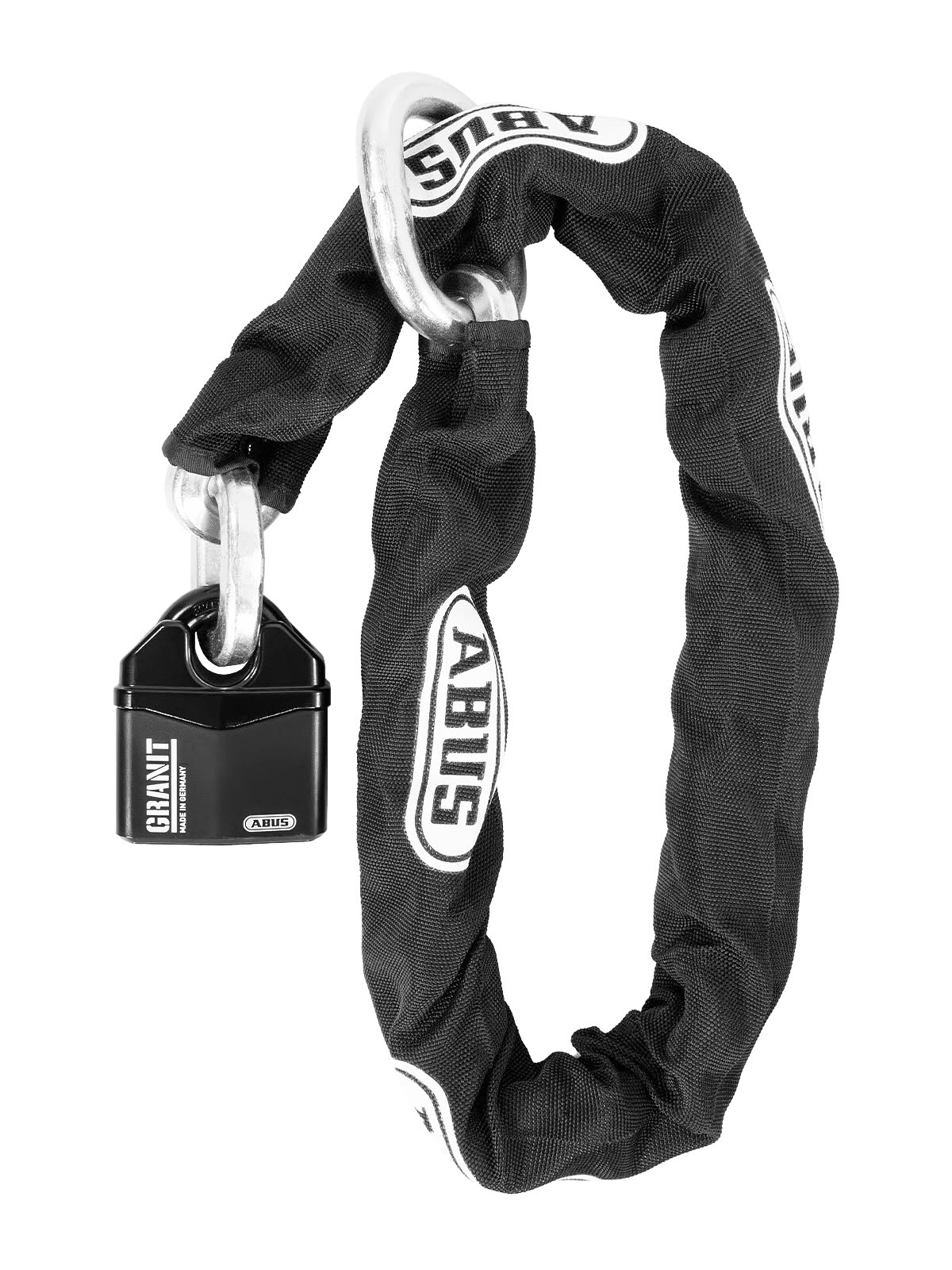 Замок мото ABUS 37RK/80+14KS120 black loop