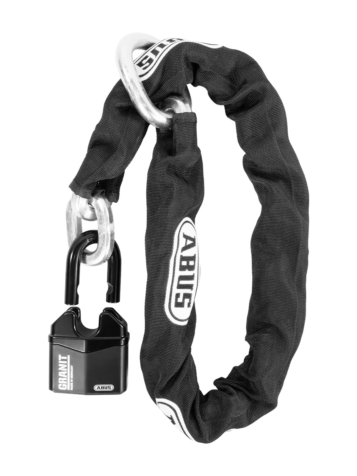 Замок мото ABUS 37RK/80+14KS120 black loop