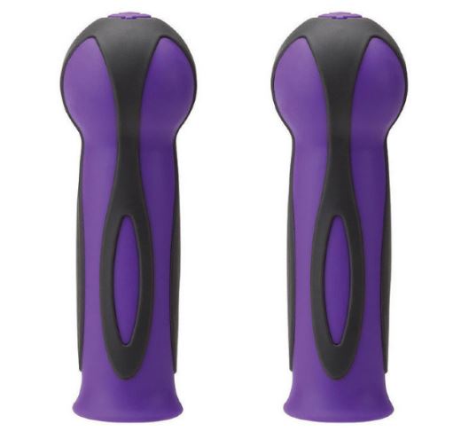 Грипсы Globber DUAL COLOR 2 HANDLE GRIPS фиолетовый