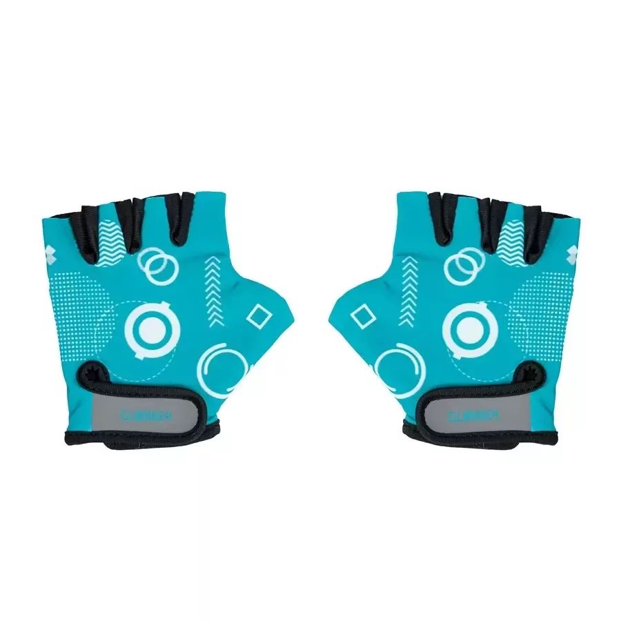 Перчатки "GLOBBER" бирюзовые