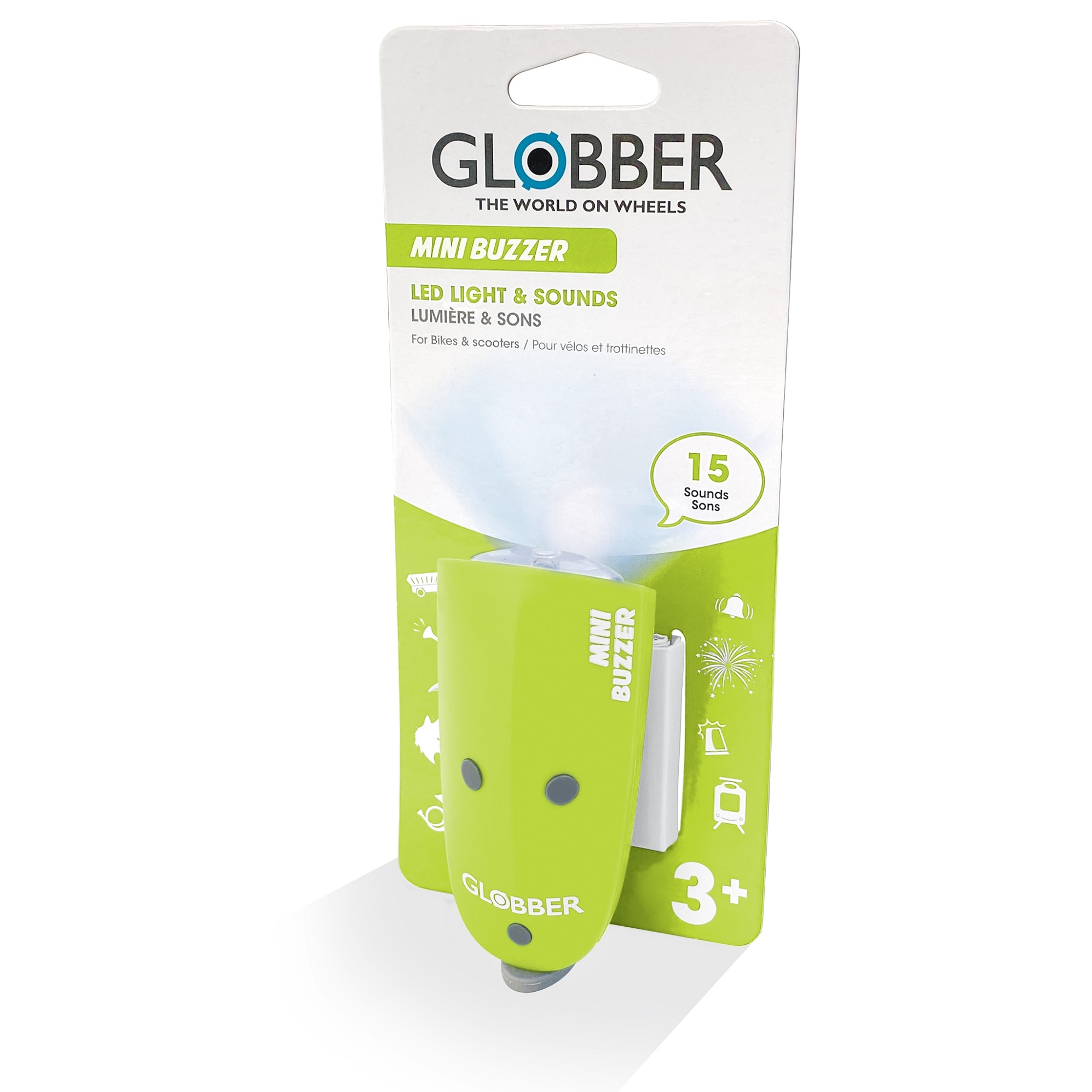 Звонок GLOBBER MINI BUZZER зеленый