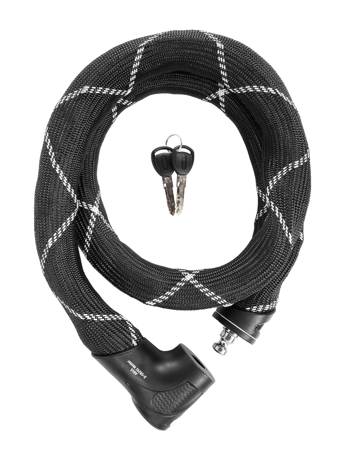 Замок вело ABUS IVEN STEEL-O-FLEX 8200/110