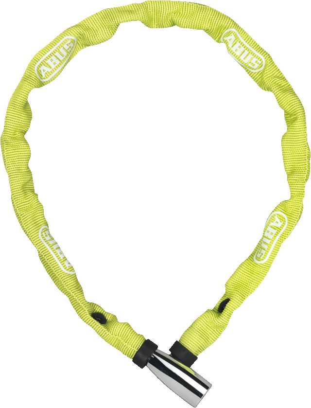 Замок вело ABUS 1500/60 web lime цепь 60см, под ключ, 3/15