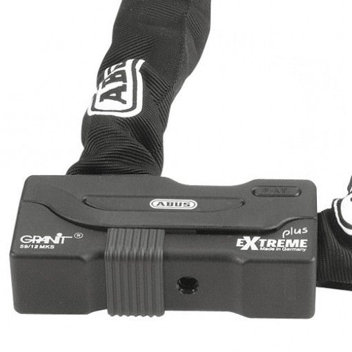 Замок мото Abus 59/12HKS140 140 см черный Extreme-Chain-Plus 20 уровень