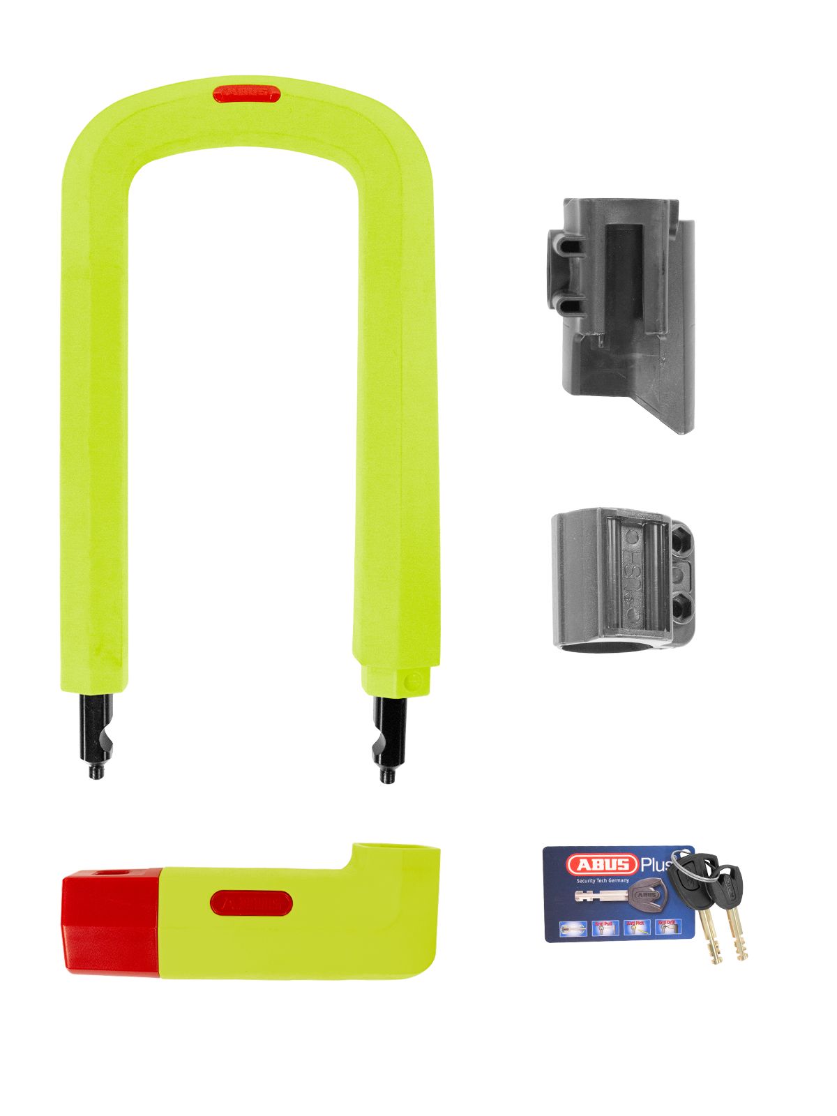 Замок вело ABUS UGRIP plus лайм