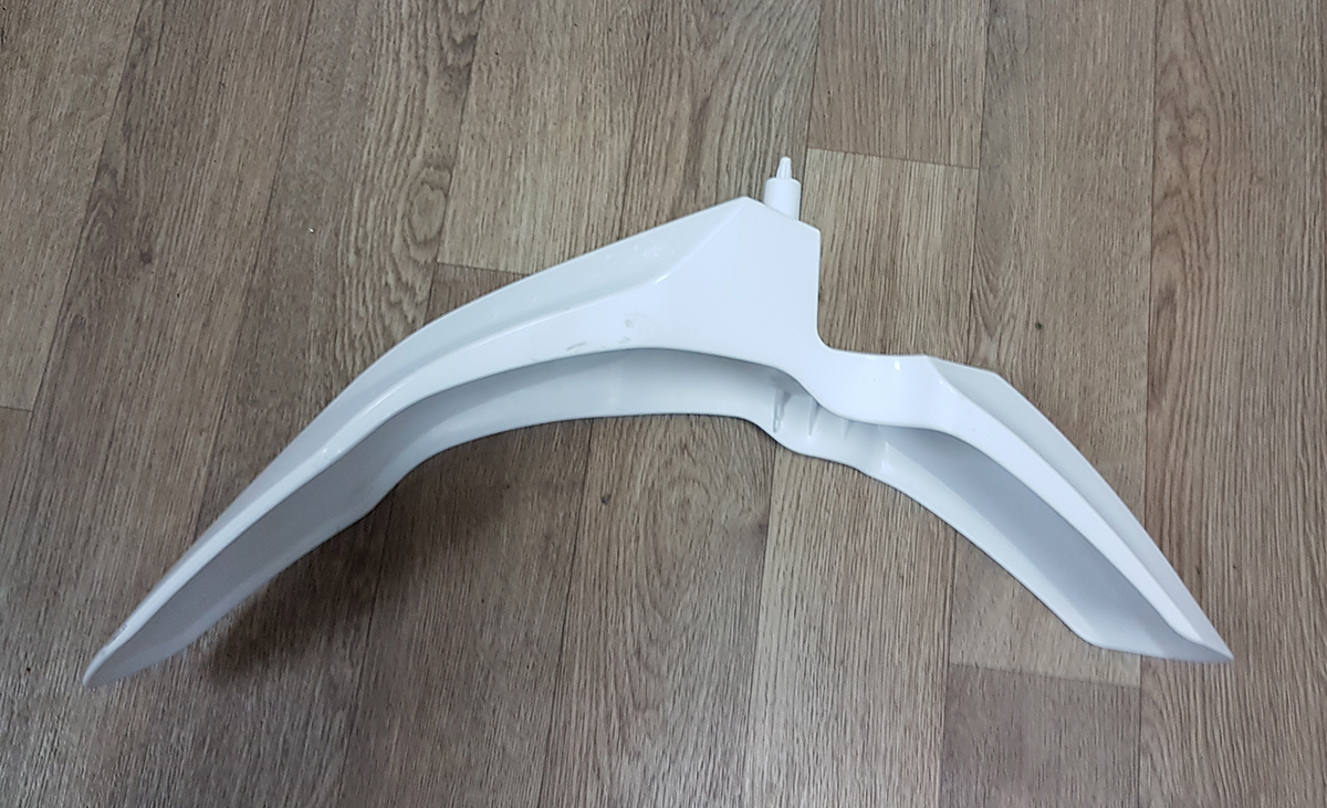 Крыло переднее, белый BSE DX PH 125 PH 125 PH 125, 190S