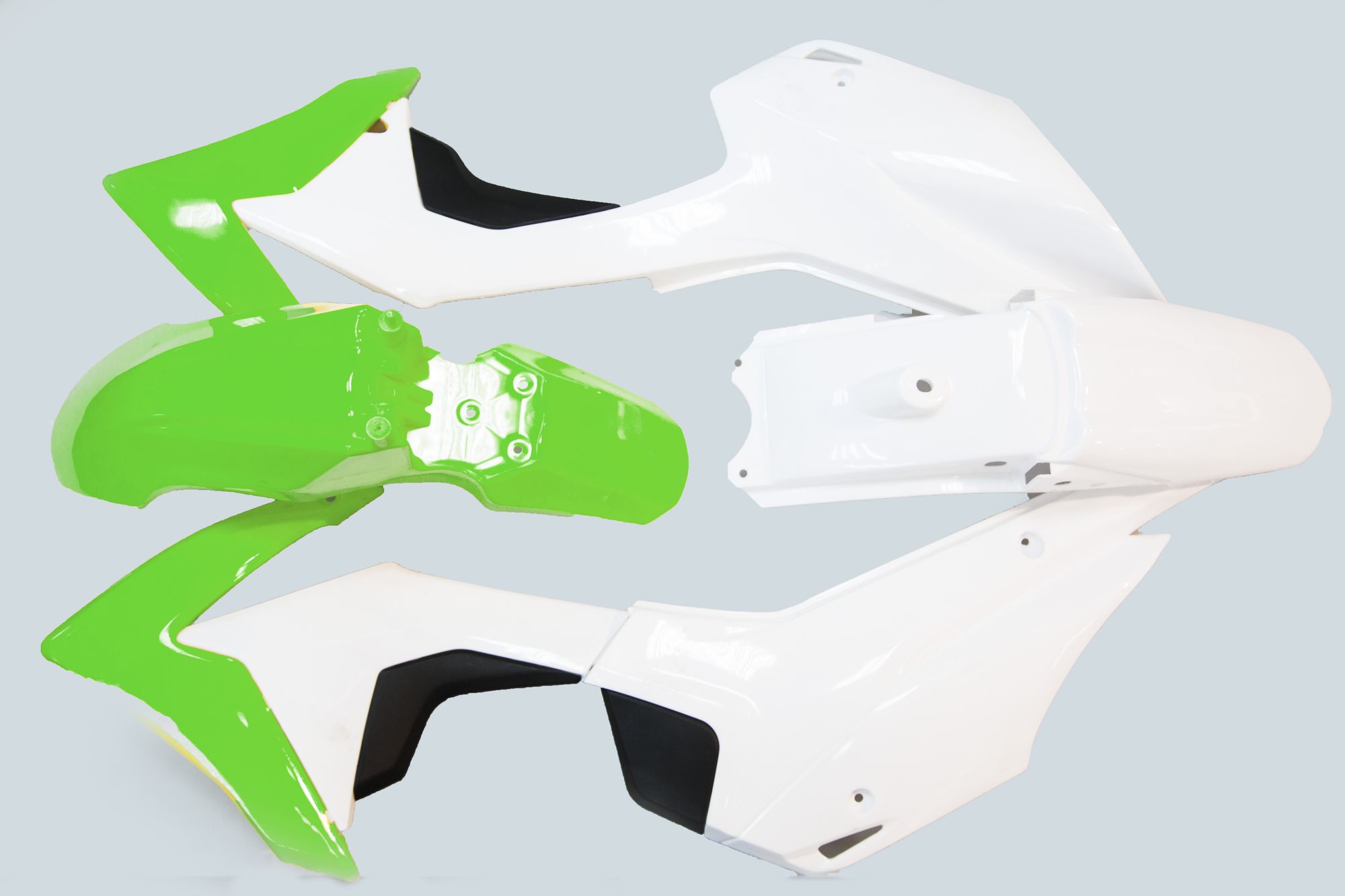 Пластик комплект зеленый BSE PH 125