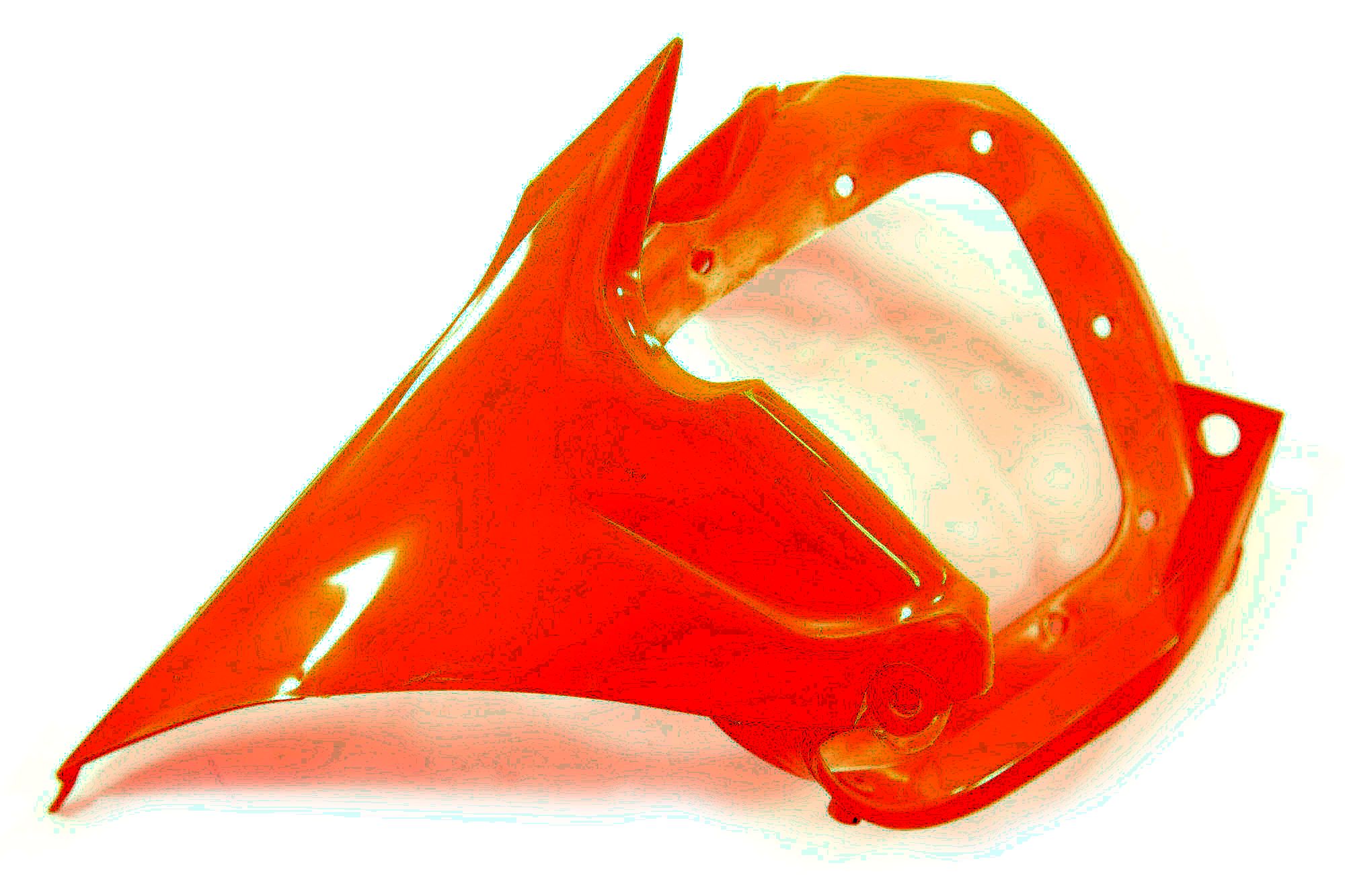 Облицовка средняя правая, оранжевый BSE Z1 Z2 J1, J2LE J2S