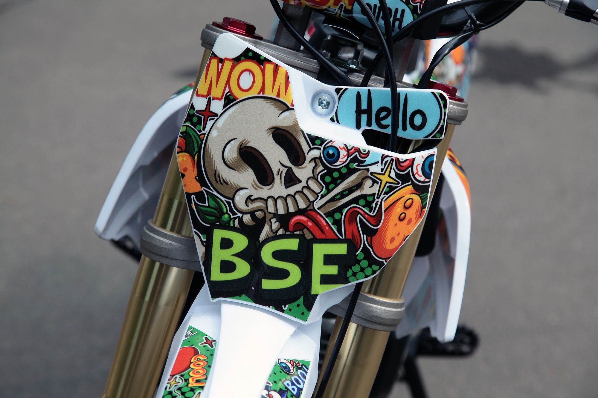 Наклейки комплект зелёный BSE KIDS 50