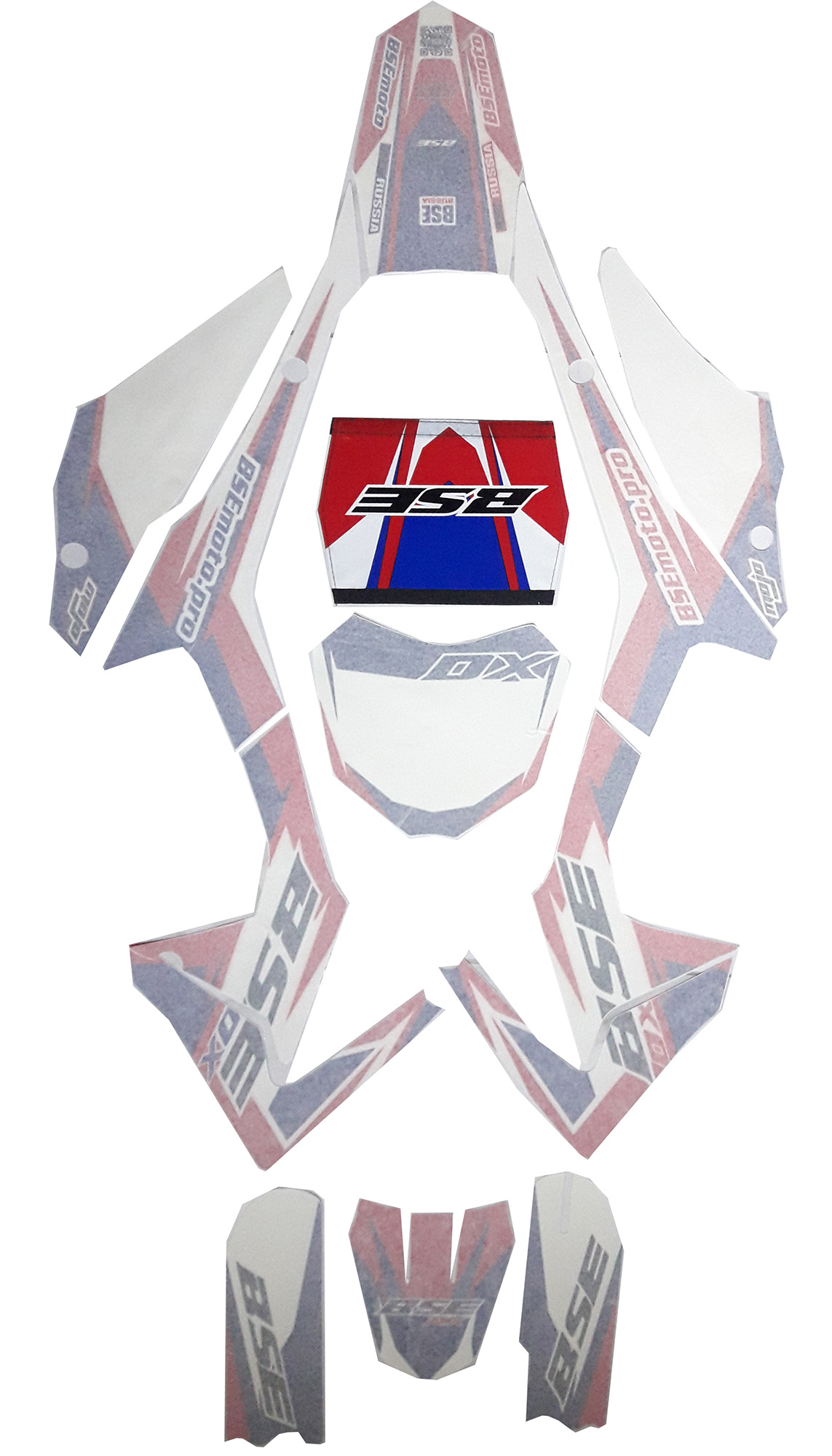 Наклейки комплект BSE