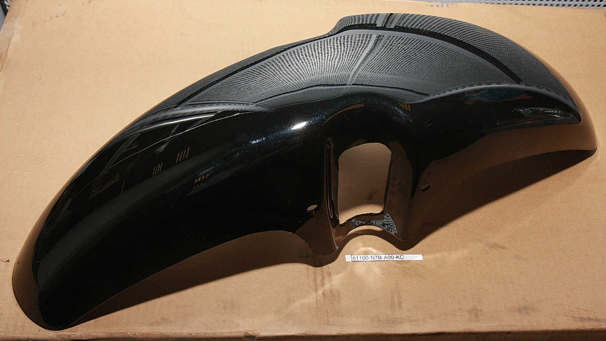 Крыло переднее черный_SV-229K SYM XS 125