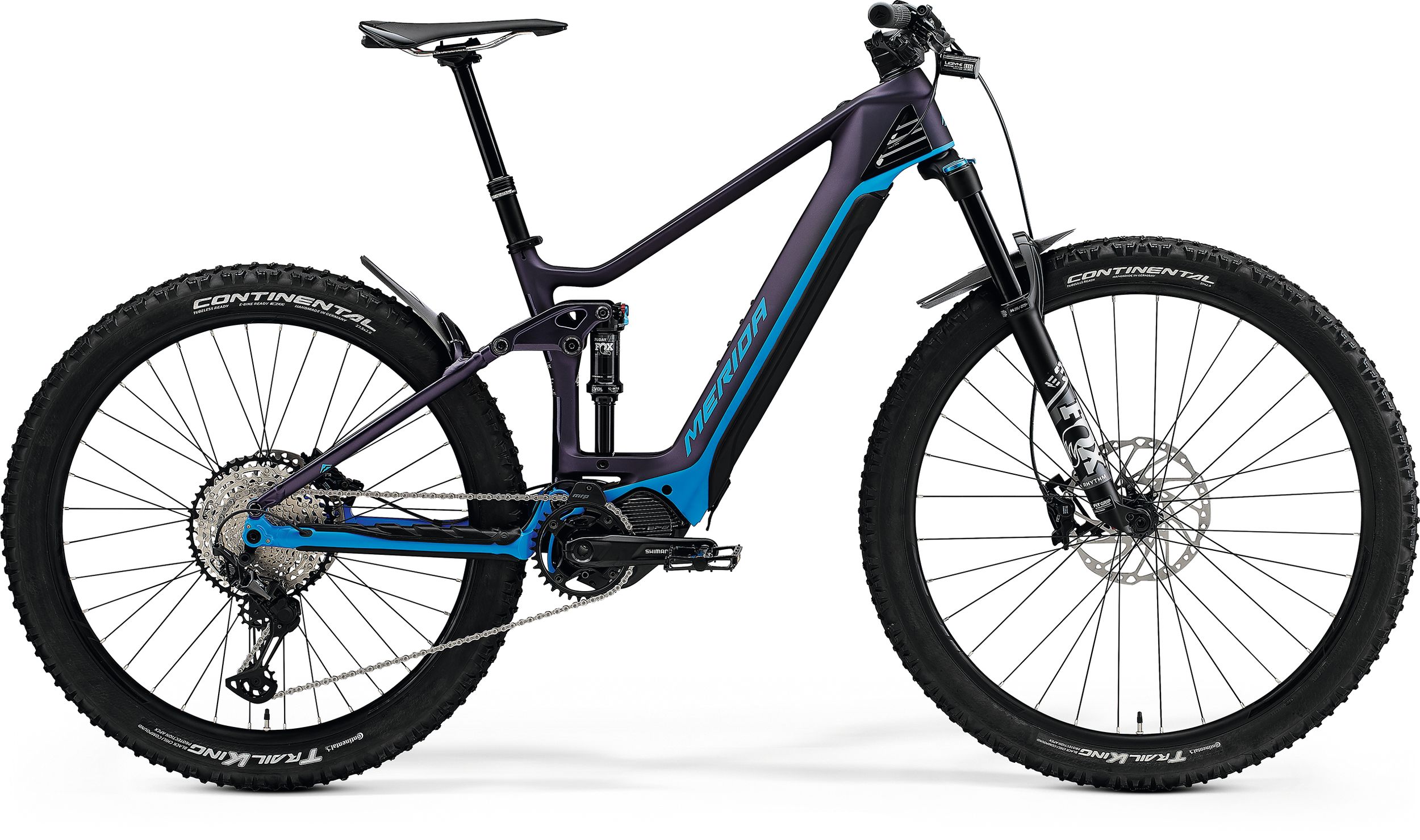 Велосипед Merida (2021) eOne-Forty 8000 Р:L(44cm) SilkPurple/Blue (6110868554)