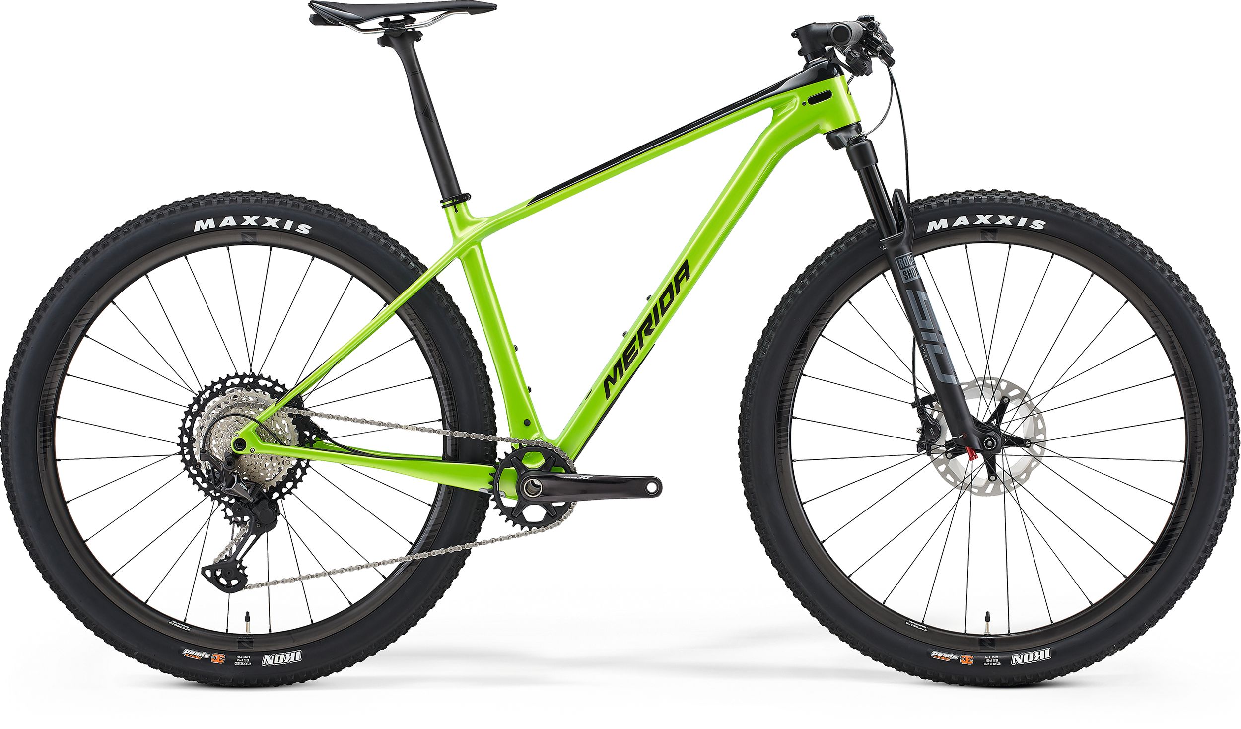 Велосипед Merida 2021 Big.Nine 7000 Р:S(15") Black/Green