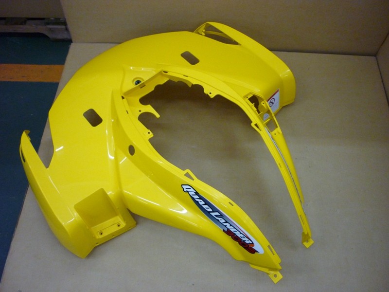 Облицовка передняя желтый_HE-6878-15 SYM ATV 300