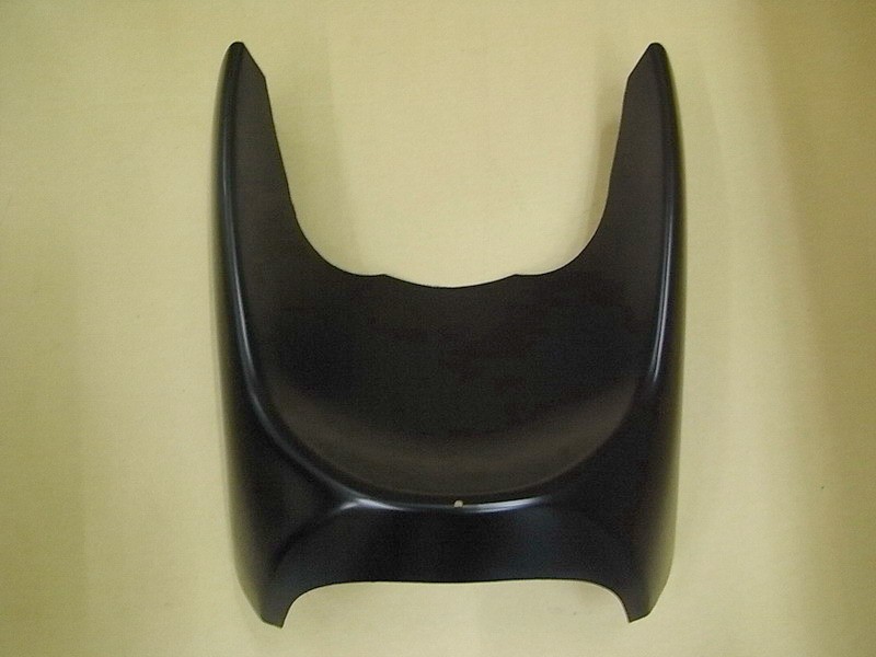 Облицовка передняя нижняя черный_BK-001U-L SYM EuroX 100 EuroX 50