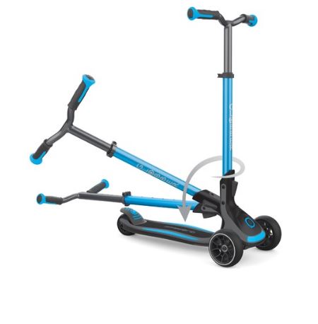 Трехколесный самокат Globber ULTIMUM голубой