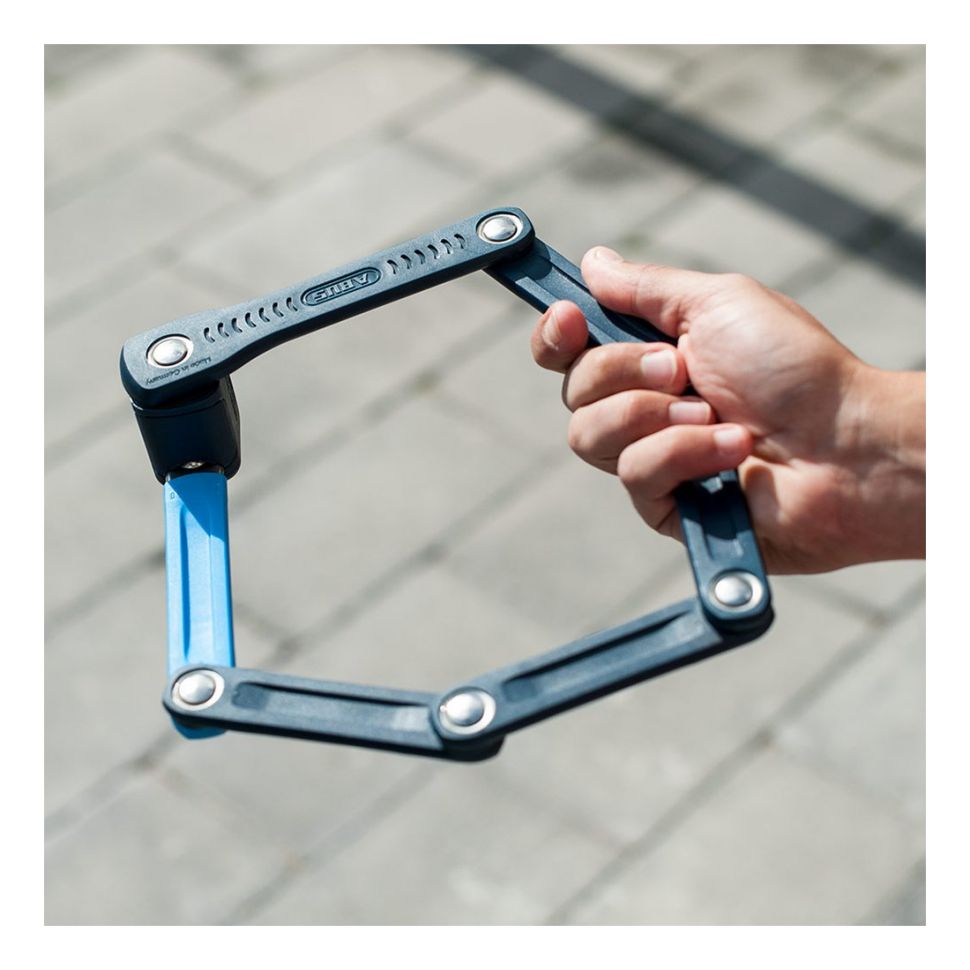 Замок вело Abus 6055C/60 BK BORDO LITE MINI черный, 60см, складной, код, 7/15