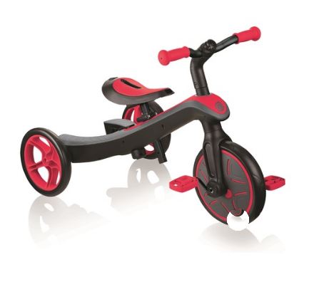Трехколесный велосипед-беговел Globber TRIKE EXPLORER (2 IN 1) красный
