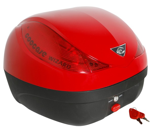 Кофр со стоп-сигналом Coocase Wizard (36л) красный SYM