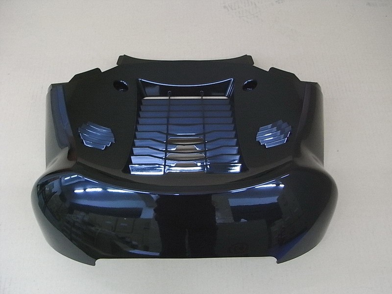 Облицовка передняя нижняя чёрный (BK-433S) SYM GTS 300