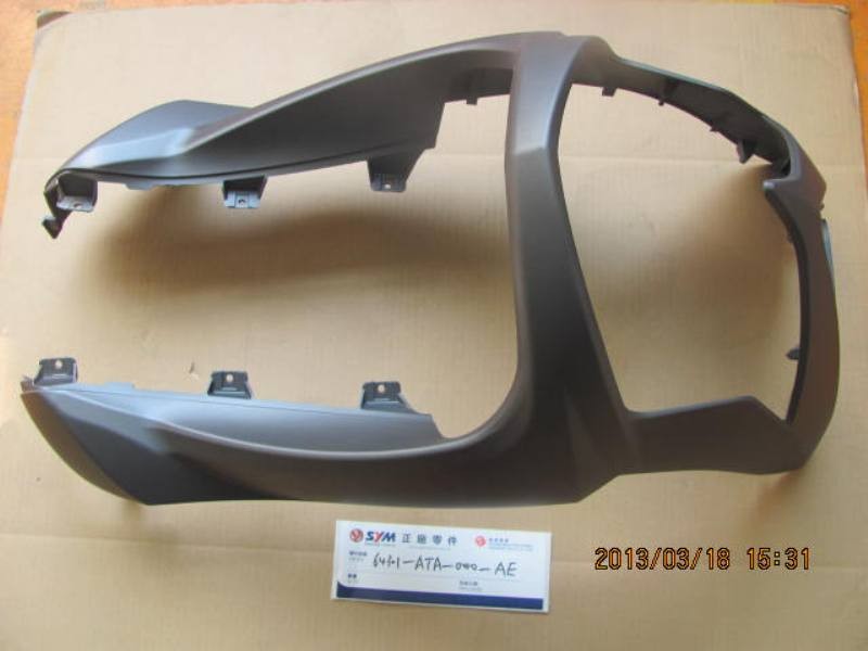 Облицовка передняя матовый черный_GY-7450U SYM JetNaked 50 Jet 4 125 Jet 4 50