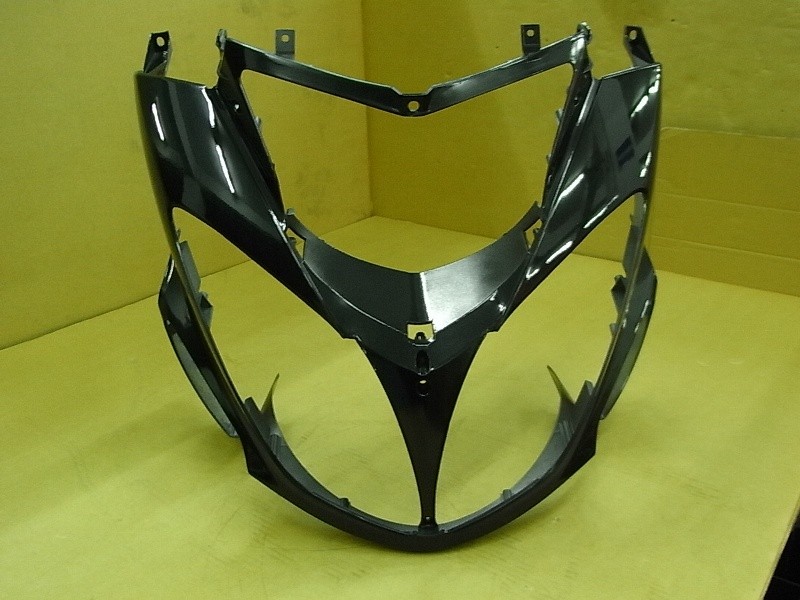 Облицовка передняя чёрный (BK-433S) SYM JoyRide 200