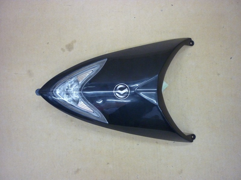 Облицовка передняя центральная черный_BK-001C SYM ATV 200