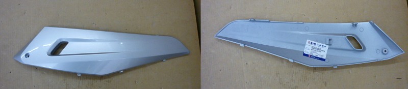 Облицовка декоративная левая серебристый_S-421S-D SYM