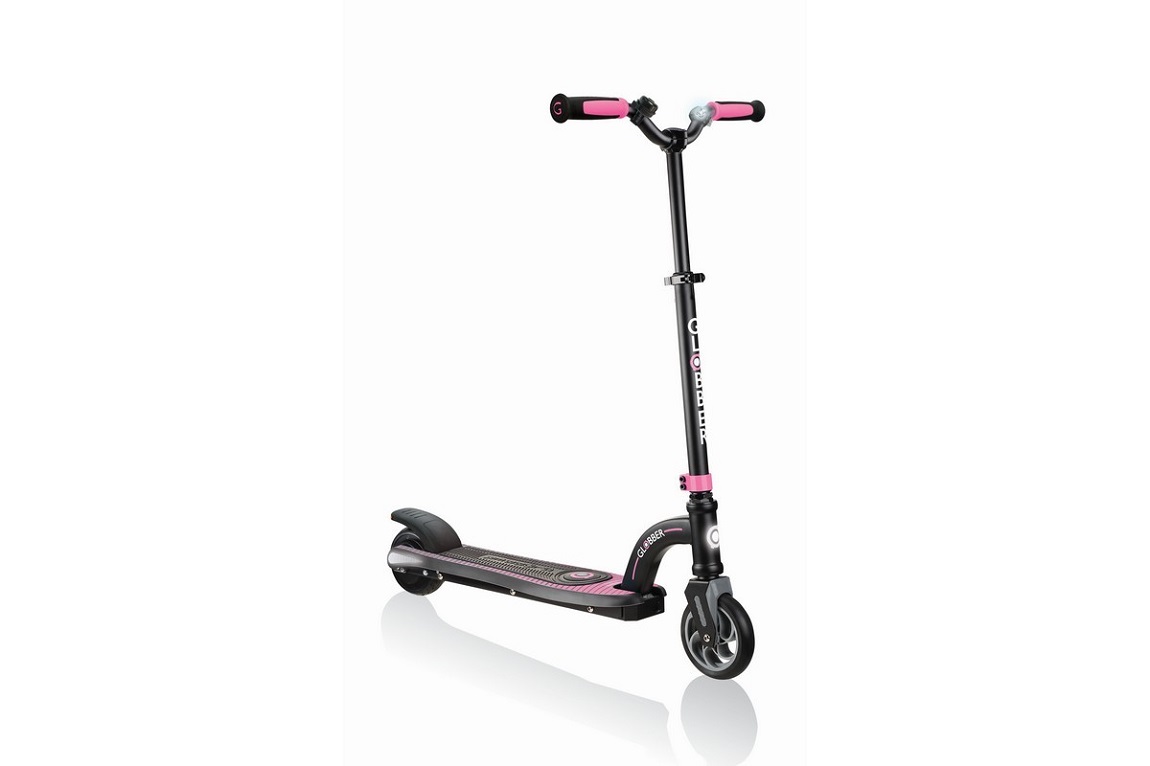 Электросамокат Globber ONE K E-MOTION 10 черно-розовый