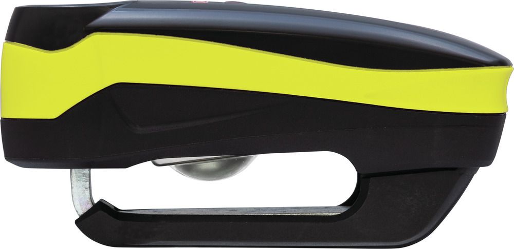 Замок мото Abus Detecto 7000 RS1 logo желтый на тормозной диск 13 уровень