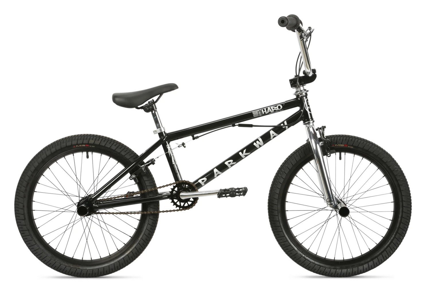 Велосипед BMX Haro Parkway DLX  20" черный 2022