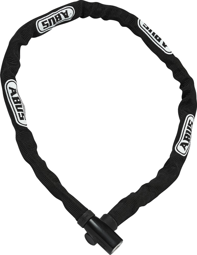 Замок вело Abus 4804K/110 BK STEEL-O-CHAIN черный, цепь 110см, под ключ, 4/15