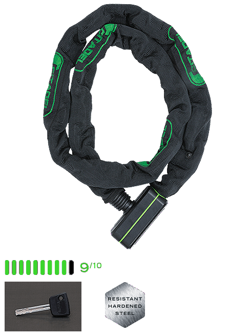 Замок мото Citadel CCH 180см/12мм/K цепь, ключ