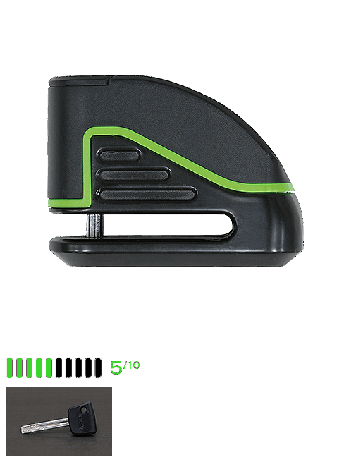 Замок мото CITADEL CBR 5мм/K на тормозной диск, ключ