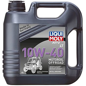 Моторное масло для 4-т. квадроциклов LiquiMoly ATV 4T Motoroil Offroad 10W-40 SL 4л