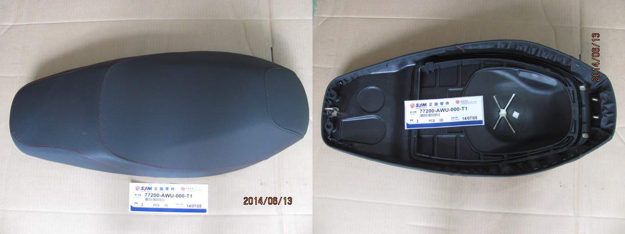 Седло мото двойное в сборе SYM