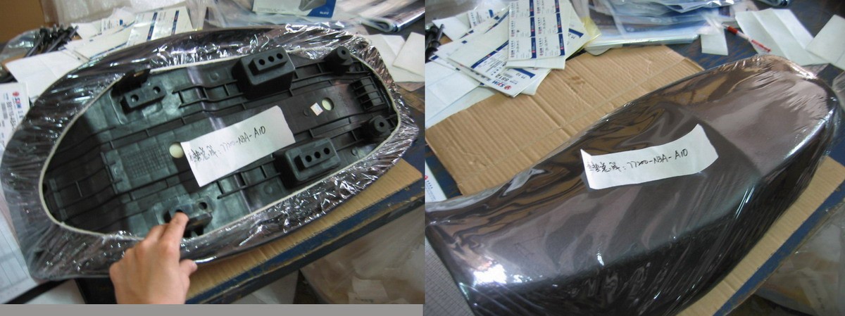 Сидение мото двойное в сборе SYM XS 125