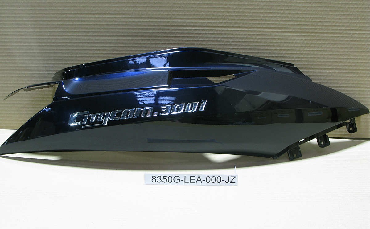 Облицовка задняя правая черный_BK-5395S-D SYM Citycom