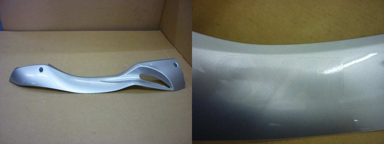 Облицовка боковая правая серебристый (S-7S) SYM