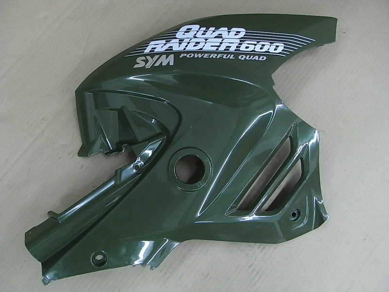 Облицовка боковая правая зелёный (HE-90385-25) SYM ATV 600