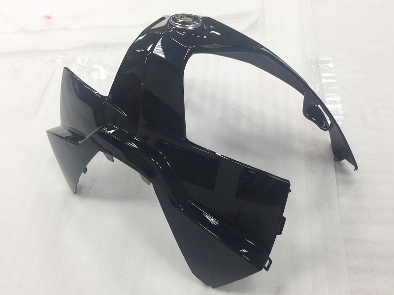 Облицовка фонарей задняя черный_BK-231P SYM Maxsym 400 Maxsym 600