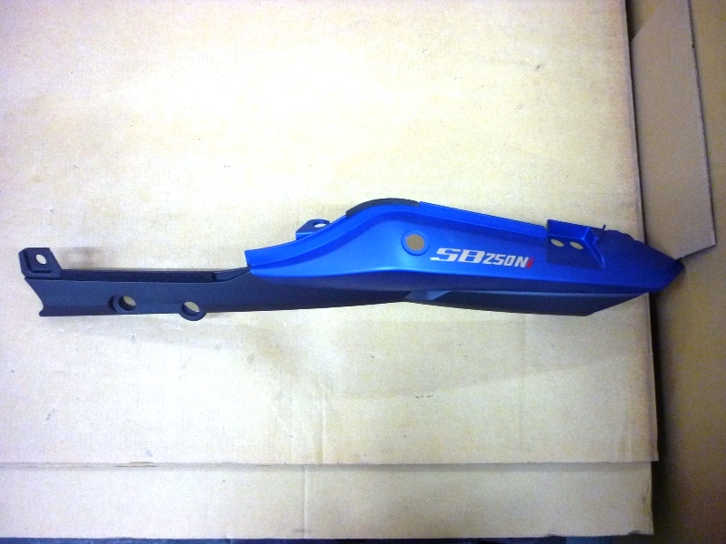 Облицовка задняя левая синий (BU-2935UL/GY-7450U) SYM