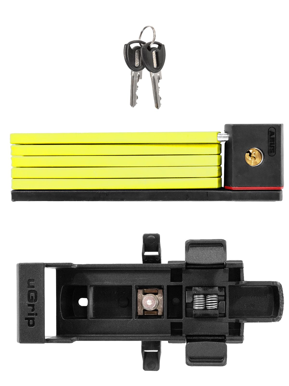 Замок вело ABUS BORDO uGrip 5700/80 лайм