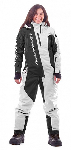 Зимний комбинезон Dragon Fly SKI premium WOMAN BLACK&WHITE