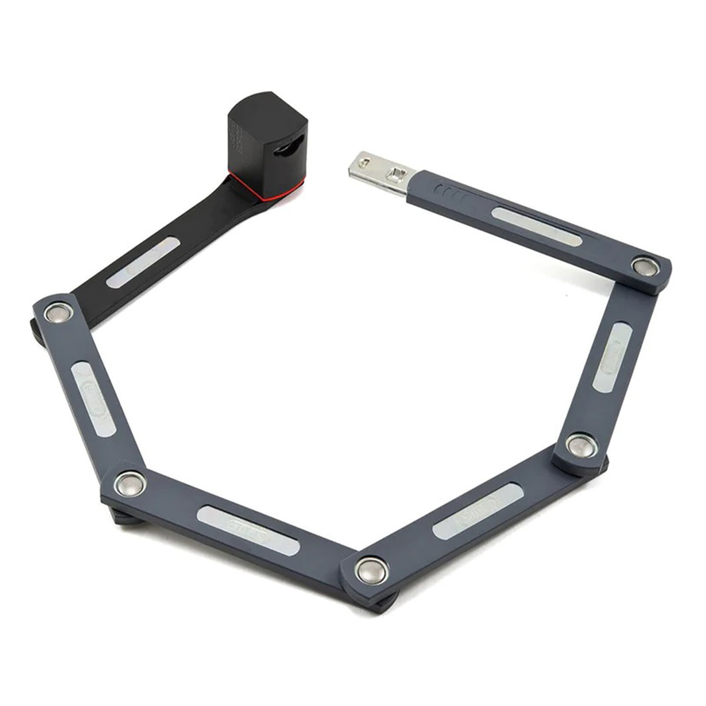 Замок вело ABUS BORDO BIG uGrip 5700/100 черный Тип: складной сегментный с ключом Уровень защиты: 7/