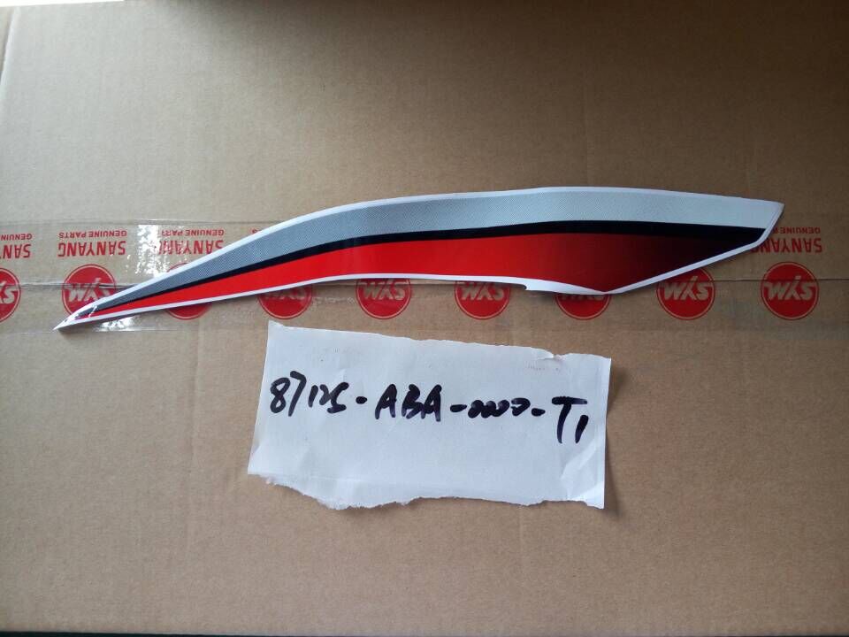 Наклейки на передний левый пластик тип 1 SYM