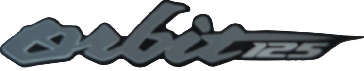 Наклейка на пластик правый/левый SYM