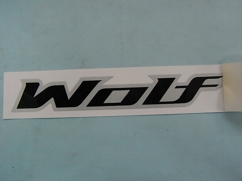 Наклейка на пластик передний SYM