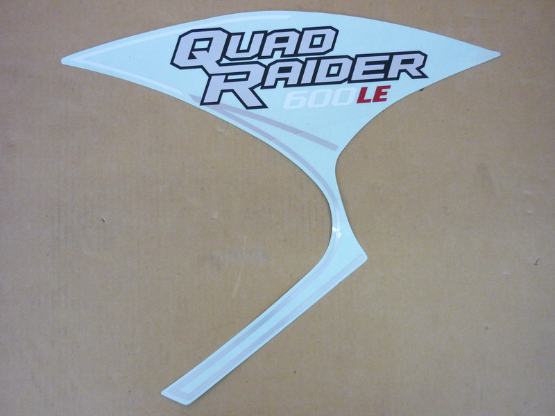 Наклейка бокового левого пластика SYM